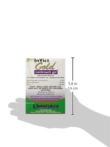 Invict gold roach gel