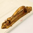thumbnail image 3 of Poignée de Porte de Grange Lourde Poignée en Bois Cuivre Antique Exposé Grande Poignée, 3 of 8