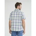 thumbnail image 3 of George Men's and Big Men's Button Up Commuter Shirt with Short Sleeves, Sizes S-3XL, 3 of 4