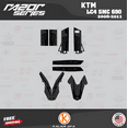thumbnail image 2 of Kalair GFX Graphics Kit for Ktm 690 SMC (2008-2011) Razor Series, 2 of 5