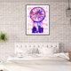 thumbnail image 5 of Cuadros Decorativos Kit de pintura de diamante 5D Dream Catcher Full Round Drill DIY Wall Art (A5212) Likrtyny embutido en tela, 5 of 6