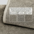 thumbnail image 5 of Great Bay Home Quick Dry Loop Textured 4-Pack Bath Towel Set, 54" x 27", Dark Grey, 5 of 6