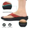 thumbnail image 3 of AEROSOFT Zeus - Trendy Boat Sandals - Outdoor Thong Arch Support Summer Sandals For Women, 3 of 6
