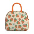 thumbnail image 2 of Lunch Bag Lunch Box for Women Reusable Insulated Lunch Bags,Water-Resistant Strawberry Pattern Cooler Lunch Tote Bag, Large Capacity for Work Travel Picnic, 2 of 6