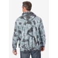 thumbnail image 3 of Kingsize Men's Big & Tall Fleece Zip-front Hoodie Jacket, 3 of 6