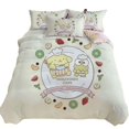 thumbnail image 5 of Sanrio cute pompompurin cartoon digital printing bed four-piece set children's soft bed sheet quilt cover home three-piece set, 5 of 10