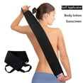 thumbnail image 4 of TRIANU Self Tanning Mitt Applicator Kit Tanning Mitts Self Tanner Applicator Set of 4 Self Tanning Glove for Self Tan Mitt Applicator Kit, Back Tanning Applicator, Black, 4 of 9