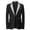 Silver, variant on Mens Blazers Slim Fit Business Casual Men Suit Sport Coat with Contrast Inner One Button Travel Blazer Lightweight Dress Suit Jacket Size 3XL Silver