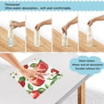 thumbnail image 3 of Yayeee 6 Pack Kitchen Dish Cloths Set for Washing Soft Drying Absorbent Microfiber Towels, Apple Pattern, 3 of 9