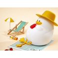 thumbnail image 2 of Duck Silicone Colorful Lamp USB Charging Pat Night Light LED Children's Cute Cartoon Sleep Atmosphere Night Light, 2 of 4