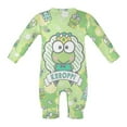 thumbnail image 6 of Keroppi Baby Footless Rompers, Long Sleeve Baby Onesie Jumpsuit for Boys Girls, 6 of 8