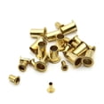 thumbnail image 3 of Tubular Rivets Kit M0.9 M1.3 M1.5 M1.7 Hollow Rivet Nuts for Circuit Board PCB Repair (1000 PCS, Copper), 3 of 5