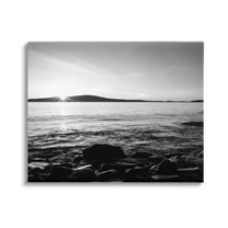 Stupell Industries Frenchman Bay Nautical Seascape Photograph Gallery Wrapped Canvas Print Wall Art, Design by Laura Marshall