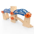 thumbnail image 3 of Set de construcción de vías férreas de madera ORBRIUM Build & Play, 90 unidades, 3 of 9