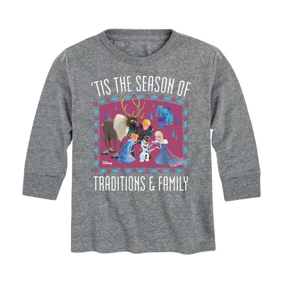 Frozen 2 - Tis The Season - Toddler And Youth Long Sleeve Graphic T-Shirt