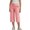 Pink, variant on Fengactive Little Girls Straight Leg Dress Capri Pants High Waisted Office Work Pants Capris for Girls with Pockets