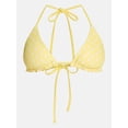 thumbnail image 5 of No Boundaries Reversible Polka Dot Triangle Bikini Top, Women's XXS-XXL, 5 of 5