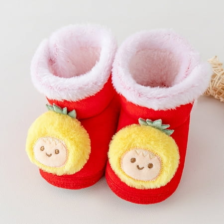 

Baby Cowboy Hat Baby Girl Shoes Red Gifts Warm Plush Thickened Cartoon Style Boots Lightning Deals Of Today Prime Clearance 13