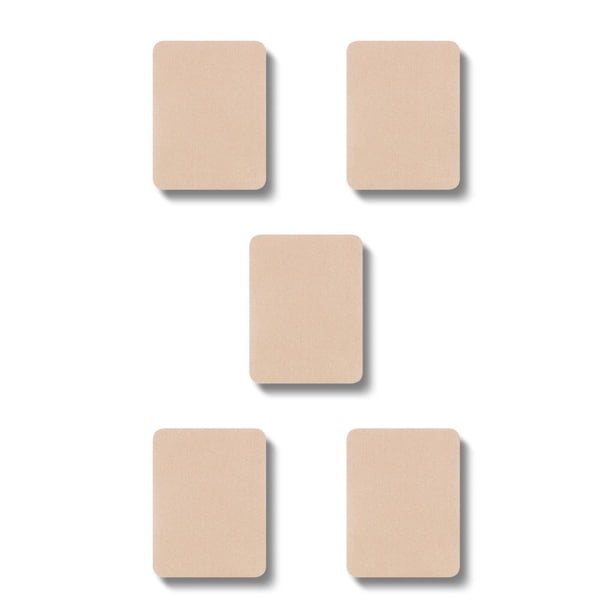 Cateissary Parches para planchar sin planchar, parche en blanco DIY, adorno para el codo de la rodilla, estilo Simple, autoadhesivo para ropa, chaquetas Type2 NO2 Cateissary CBP436105