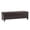 Brown, variant on GZXS 51.25" Rectangular PU Leather Storage Bench with Flip-Top Lid & Solid Wood Legs, Upholstered Ottoman for Extra Seating and Hidden Storage, Teal