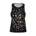thumbnail image 4 of Haiem Butterfly1 Men Workout Tank Top Gym Bodybuilding Sleeveless Muscle T Shirts Athletic Tank Breathable Workout Shirt-X-Large, 4 of 9