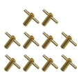 thumbnail image 3 of 10 llaves de cuerda para cajas de música, piezas para cajas de música, llave de cuerda de metal con vástago redondo para mecanismos de relojería, Cruz de 12 mm, 3 of 10