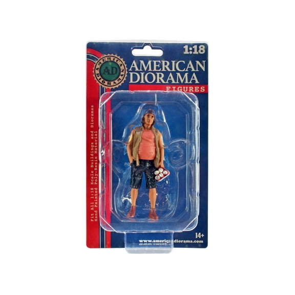 Campers Figure 2 for 1/18 Scale Models by American Diorama