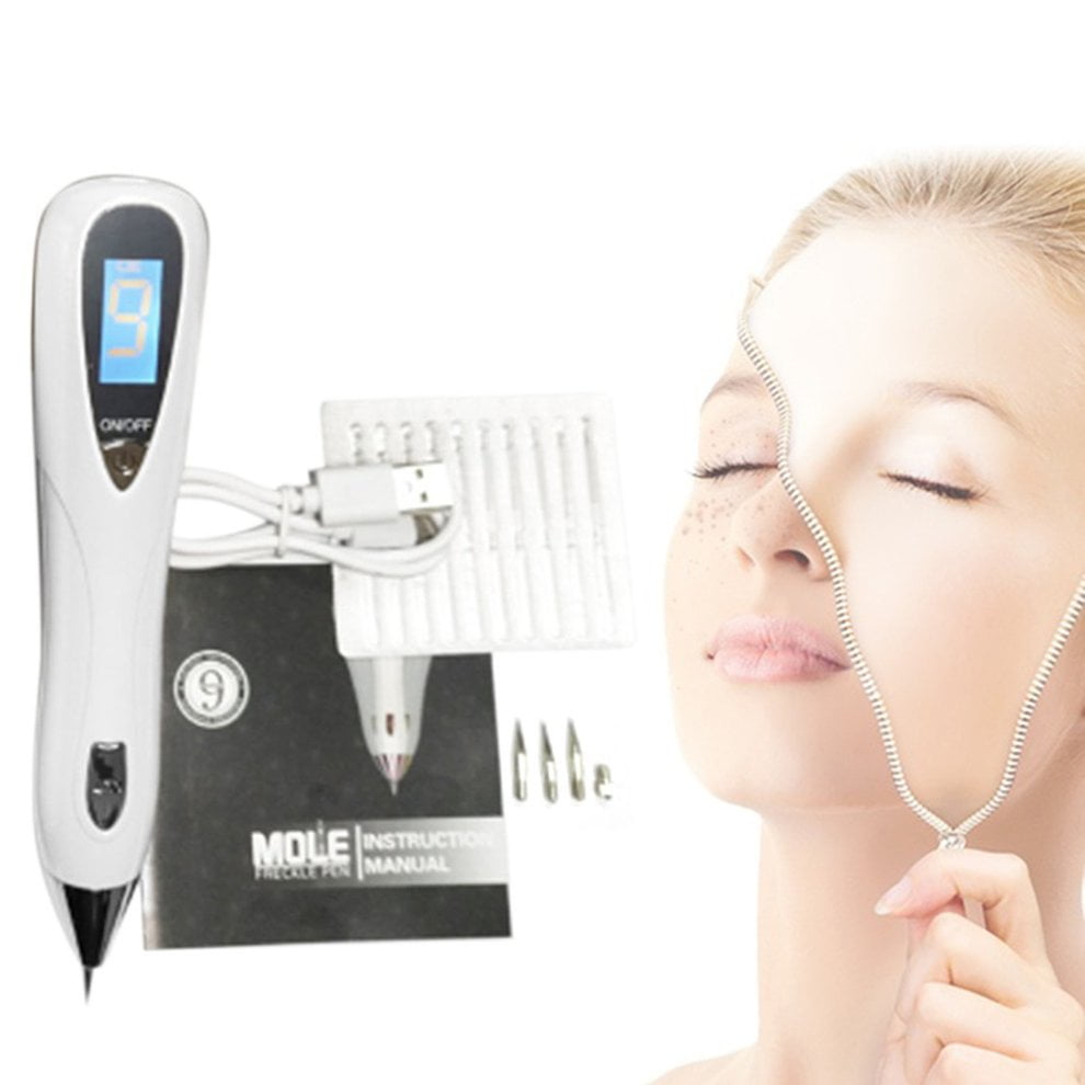 LED Display 9 Level Laser Freckle Removal Skin Mole Removal Dark Spot