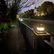 thumbnail image 4 of 4 Piezas Luz Solar Valla Puerta Pilar Cabeza LáMpara LED Villa Columna LáMpara para Casa Puerta Patio JardíN Pared, 4 of 5