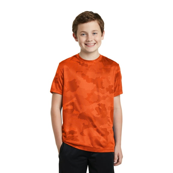 Sport-Tek YST370 Youth CamoHex Tee