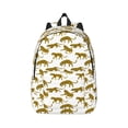 thumbnail image 2 of Rocae Leopard Print for Durable Canvas Backpack Leisure Large Bag Travel Rucksack Multi-function Backpack Medium, 2 of 8