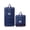 Navy, variant on Expandable Rolling Travel Bag - 3-Zip Water-Resistant Luggage with 360° Spinner Wheels (15.7-27.6")