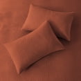 thumbnail image 6 of Flymme Bedspreads for Queen Size Bed,3 Piece Burnt Orange Ultrasonic Embossed Thin Quilt Set, Lightweight Microfiber Coverlet Boho Bedding Sets for Bedroom Guest Room Decor, 6 of 6