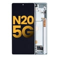 thumbnail image 2 of Replacement OLED Assembly With Frame Compatible For Samsung Galaxy Note 20 5G (Service Pack) (Mystic Green), 2 of 8