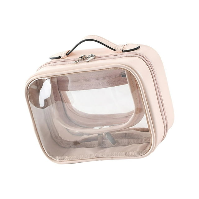 Bolsa de lavado de gran capacidad Salvador impermeable para cosméticos Rosa