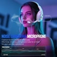 thumbnail image 4 of Gaming Headset for PS5, PS4, Xbox Series X|S, Xbox One, PC, Switch, Mac - RGB Over-Ear Headphones with 7.1 Surround Sound, Noise Cancelling Mic, 50mm Drivers & Memory Earmuffs for Nintendo 64, 4 of 10
