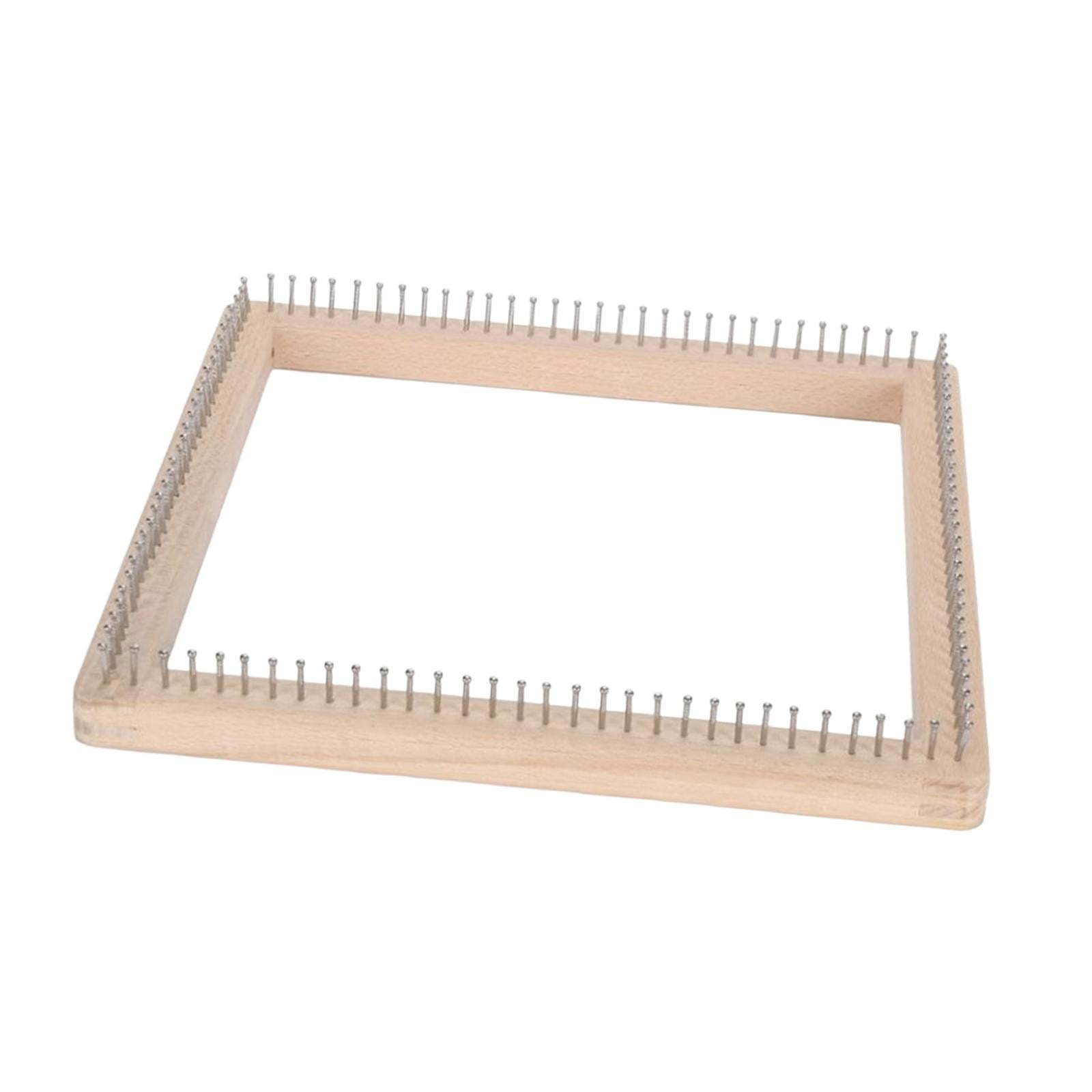 Wxqbjtam Knitting Board Knitting Loom DIY Craft Supplies Multifunctional DIY Supplies for 30cmx30cmx3.5cm