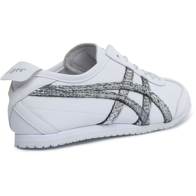 Onitsuka Tiger Mexico 66 Women's Leather Lace Up Casual Sneakers