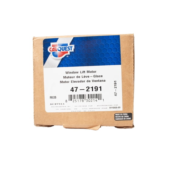 Cardone Rear Left Window Lift Motor Fits 2007-2012 BMW 328i Model Number 47-2191