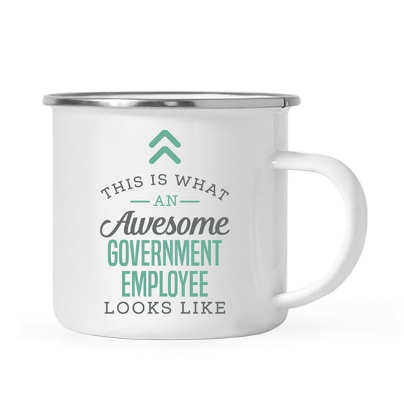 Koyal Wholesale Stainless Steel Campfire Coffee Mug, This is What an Awesome Government Employee Looks Like