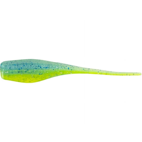 Big Bite Baits Crappie Minnr Grub Blue Grass