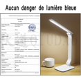 thumbnail image 2 of YANSION Lampe de Bureau LED 5W - 3 Modes d'Éclairage - Luminosité Réglable, 2 of 2