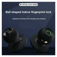 thumbnail image 3 of Smart Lock Fingerprint Door Knob Rechargeable Keyless Entry with Keys Control for Bedrooms Cloakroom ,Easy to Operate, 3 of 5