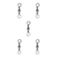 thumbnail image 1 of Greeniant Conectores giratorios de acero al carbono para pesca, 100 piezas, agua salada Flexible, anillo de 12-27mm, accesorios para anzuelos, tamaño Type2 NO2 Greeniant CBP581851, 1 of 4