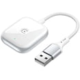 thumbnail image 1 of 2 in 1 Wireless Carplay Adapter Wired to Wireless Adapter Car AI Box Plug & Play Mini Car Play Adapter White, 1 of 7