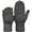 Dark Gray, variant on Winter Fingerless Gloves Mittens for Women Men Warm Wool Knitted Convertible Flip Top Mittens for Cold Weather