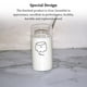 thumbnail image 5 of Advancent Taza de cristal de 400ml con pajita, utensilio para beber agua de té de gran capacidad reutilizable, taza transparente para desayuno, Bar, Mostrada Advancent HA066481-00, 5 of 6