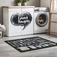 thumbnail image 6 of Diatom Mud Kitchen Mats for Floor, Waterproof Non-Skid Stain Resistant Kitchen Rugs, 23.6x35.4in Comfort Standing Mats for Home Kitchen Laundry Room Hallway Home Decoration, 6 of 7