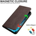 thumbnail image 2 of Hee Hee Smile Flip Case for Samsung Galaxy A750 Leather Wallet Shell Flip Case Anti Theft Brush Phone Cover, 2 of 5
