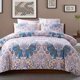 thumbnail image 1 of Juego de cama Twin Size 3Pcs Funda Nórdica Paisley Peacock Pattern Bedding Bohemia, 1 of 8